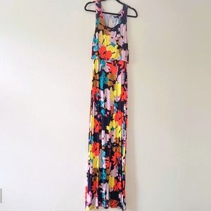 Felicity and Coco Floral Maxi dress sz XS